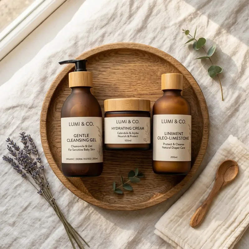 Pack Le Trio Bain Doux : gel lavant, crème hydratante et liniment